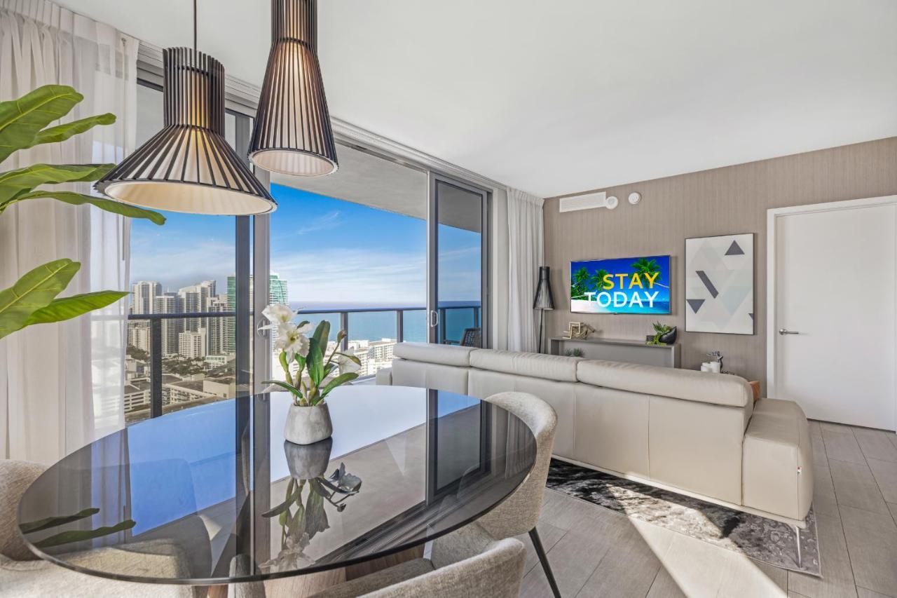 Hyde Beach House - Luxury 2-Bedroom - Gorgeous View - Resort Amenities - Rooftop Pool - Hot Tub - Tennis Court - Minutes To The Ocean Голлівуд Екстер'єр фото