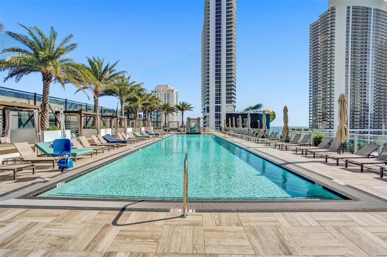 Hyde Beach House - Luxury 2-Bedroom - Gorgeous View - Resort Amenities - Rooftop Pool - Hot Tub - Tennis Court - Minutes To The Ocean Голлівуд Екстер'єр фото